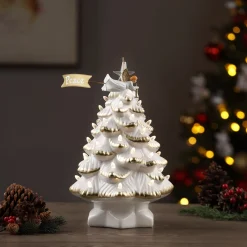 Cheap Mr. Christmas 14" Animated Nostalgic Ceramic Tree - Angel