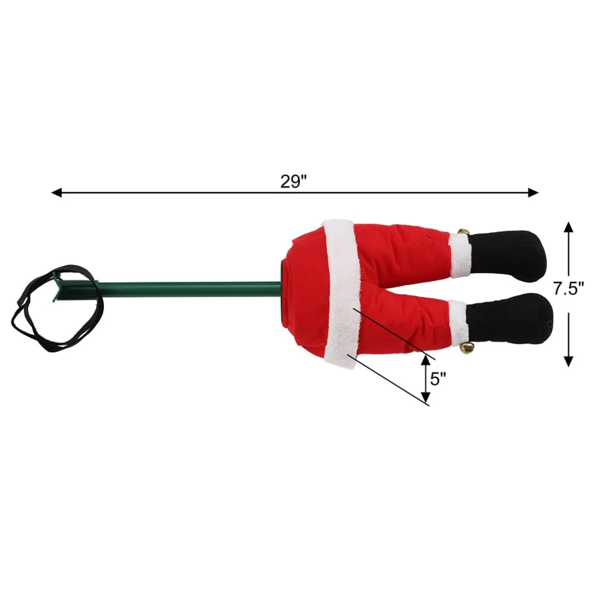 Flash Sale Mr. Christmas 16" Animated Santa Kickers