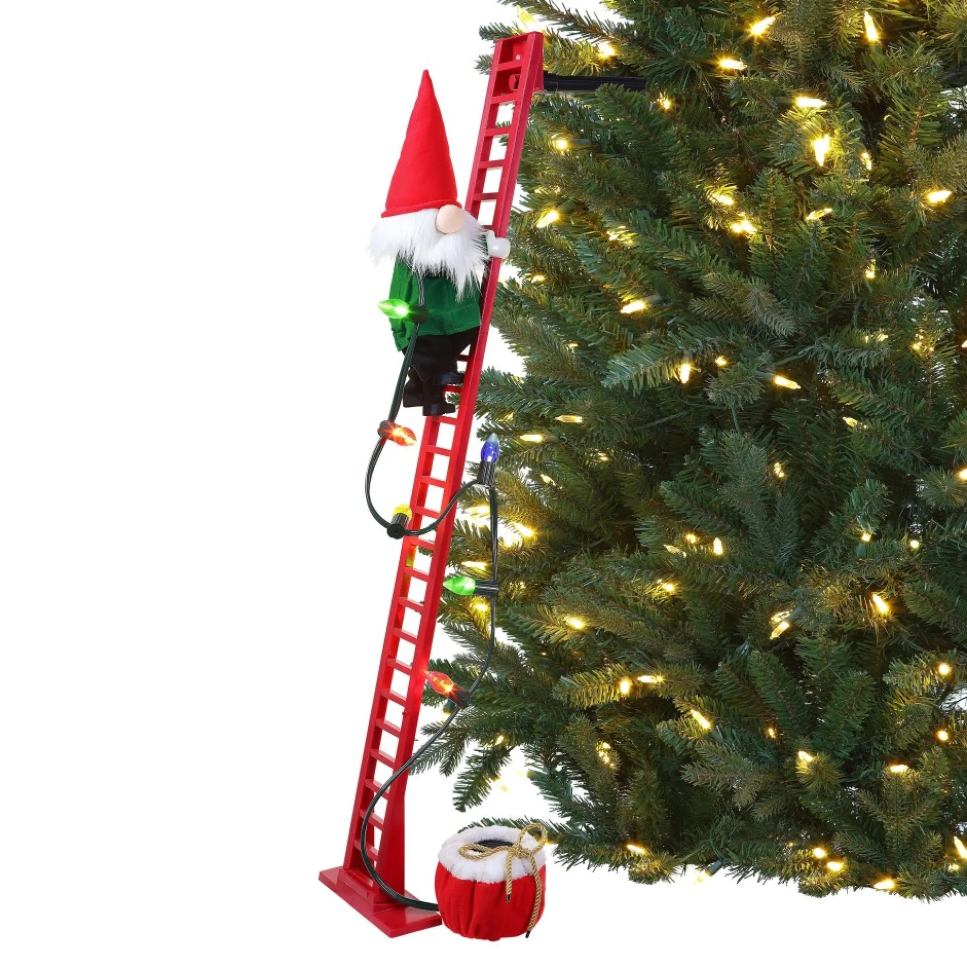 New Mr. Christmas 43" Animated Super Climbing Gnome