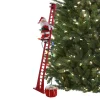 Online Mr. Christmas 43" Animated Super Climbing Sculpted White Santa