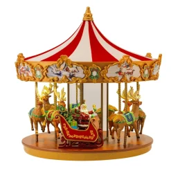 Flash Sale Mr. Christmas 12" Animated Very Merry Carousel