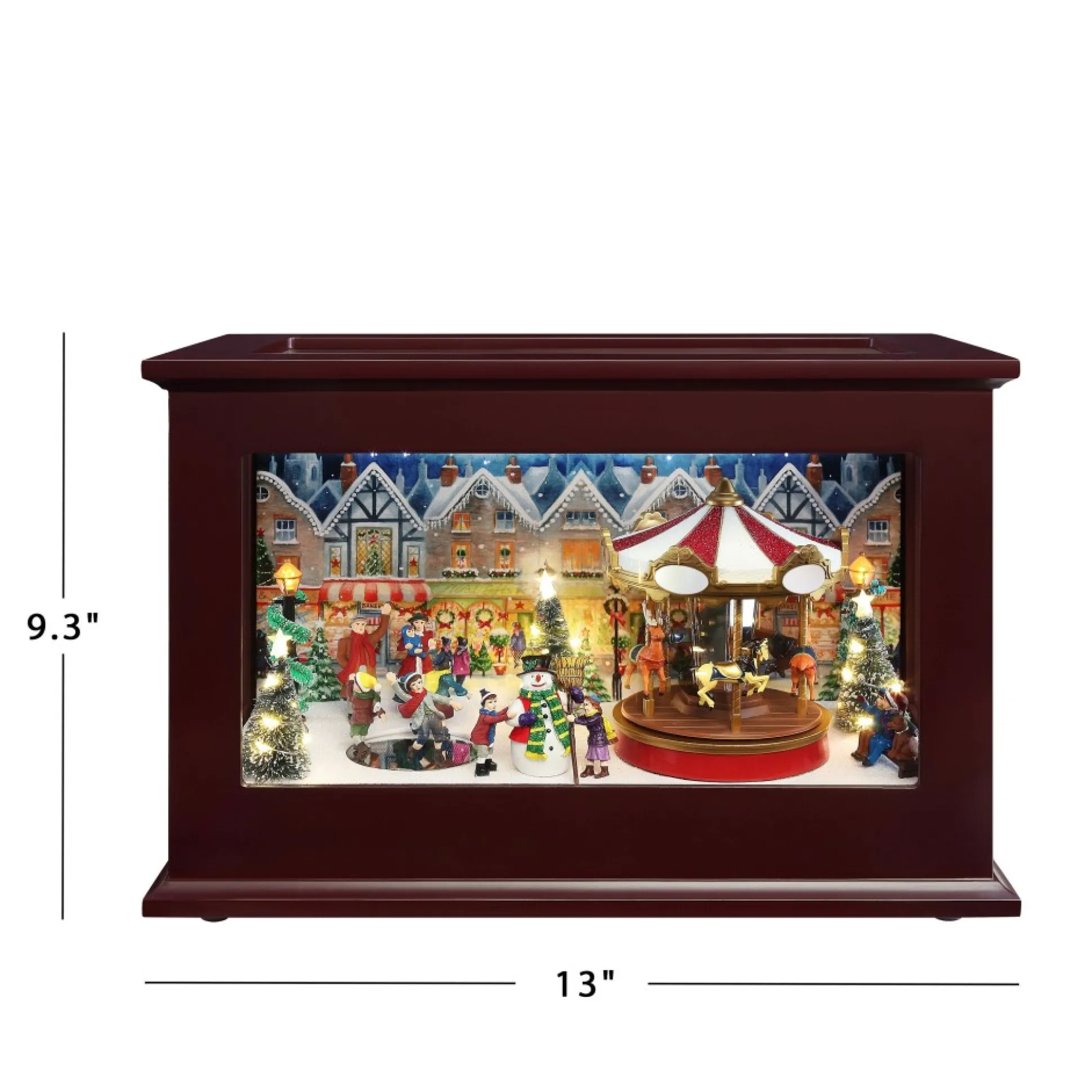 Hot Mr. Christmas 13" Heirloom Christmas Music Box