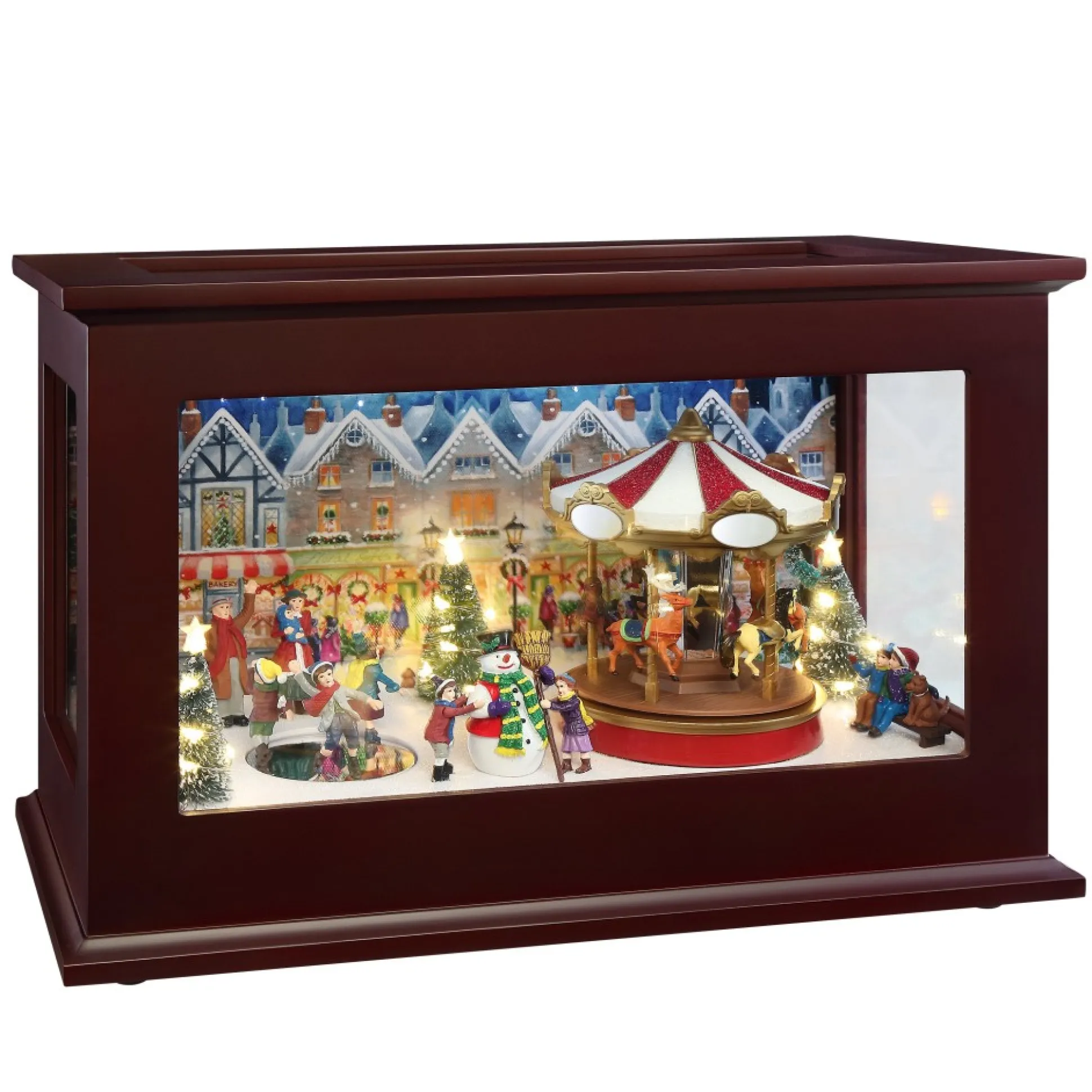 Hot Mr. Christmas 13" Heirloom Christmas Music Box