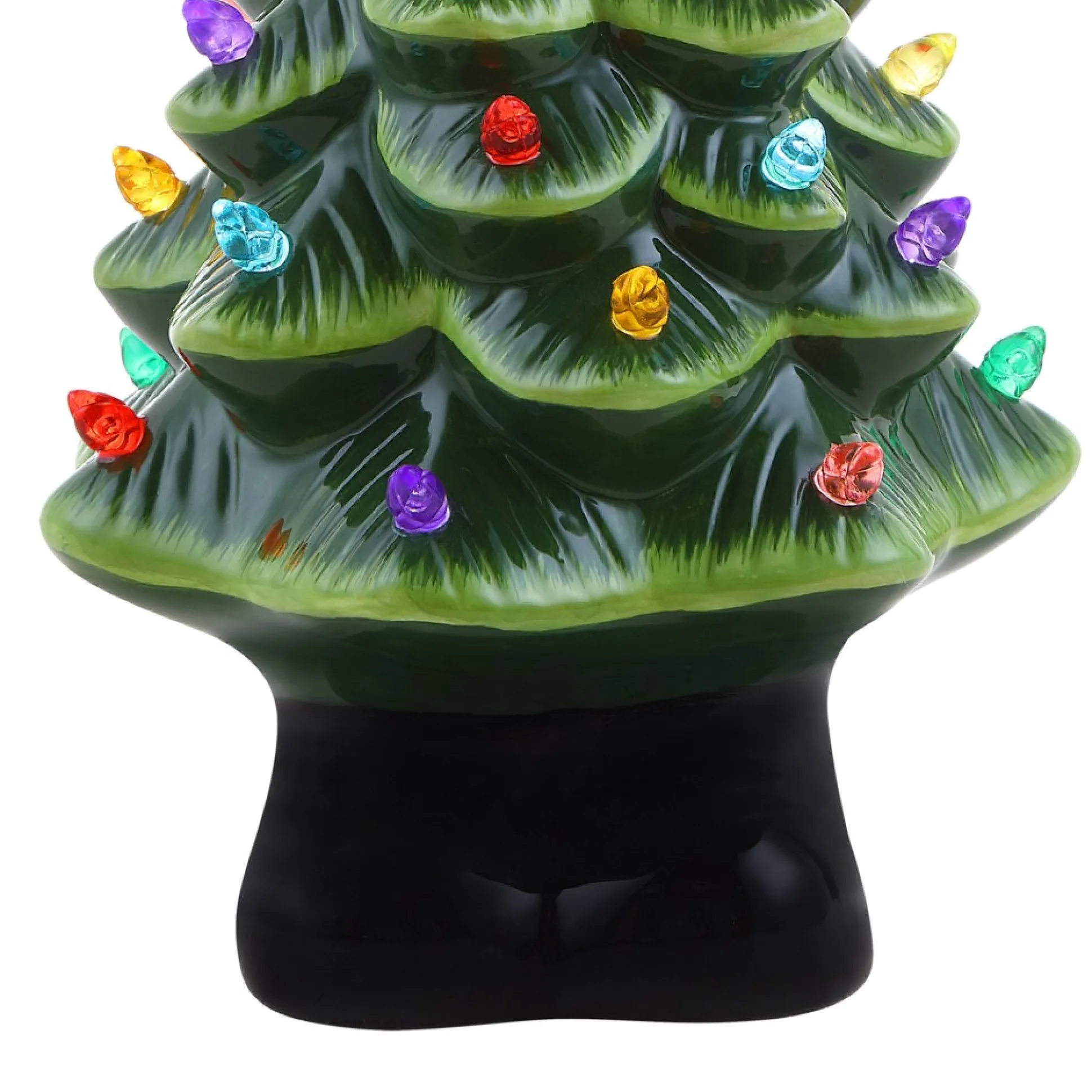 Clearance Mr. Christmas 8.5" Nostalgic Ceramic Gnome Tree