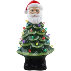 Sale Mr. Christmas 8.5" Nostalgic Ceramic Santa Tree