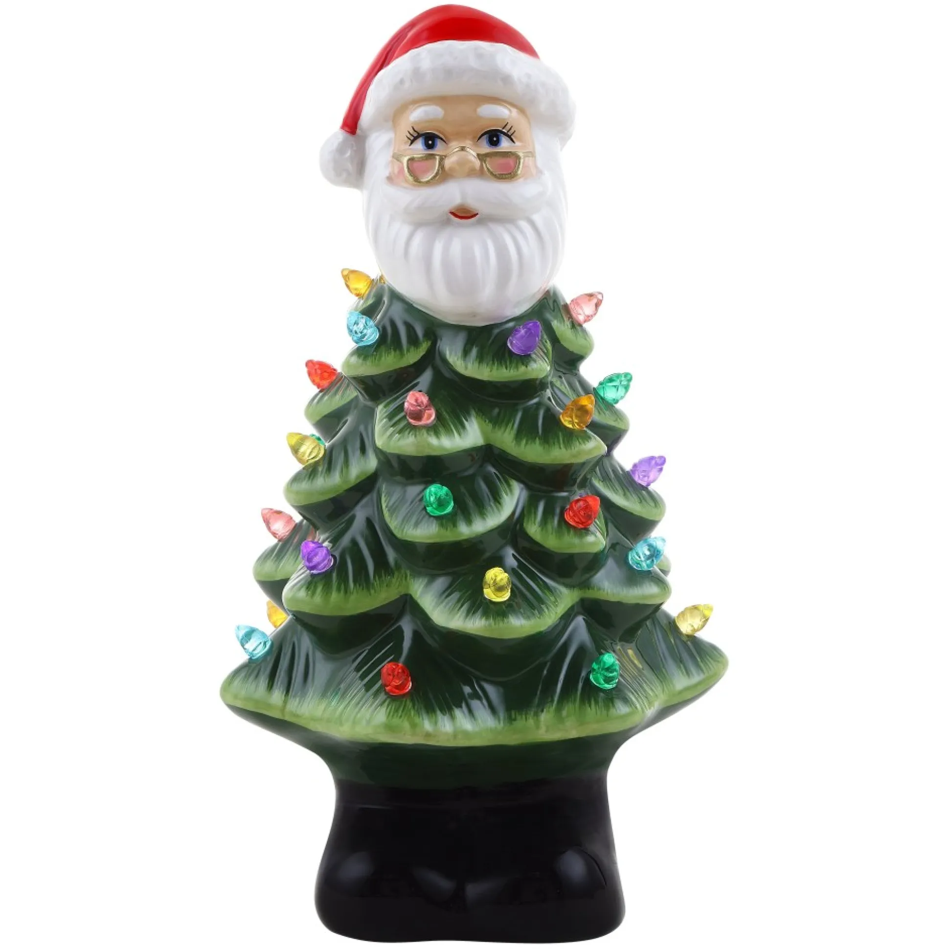 Sale Mr. Christmas 8.5" Nostalgic Ceramic Santa Tree