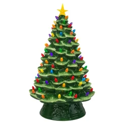 Outlet Mr. Christmas 18" Nostalgic Ceramic Tree - Green