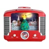 Best Mr. Christmas 12" Nostalgic Tree Radio - Red