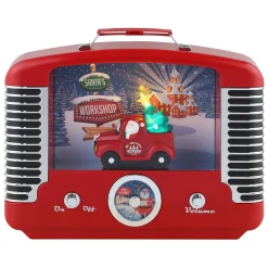 Outlet Mr. Christmas 12" Nostalgic Truck Radio