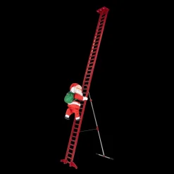 Best Sale Mr. Christmas 10' Outdoor Animated Super Climbing Santa
