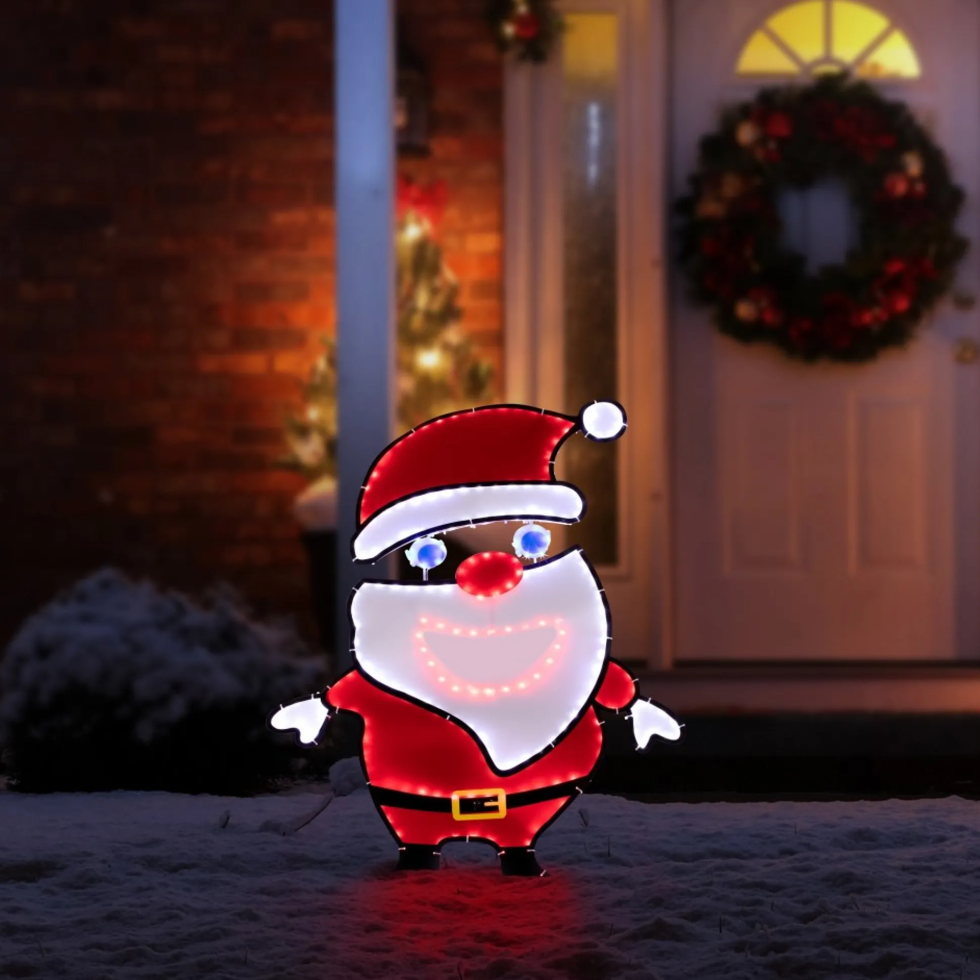 Flash Sale Mr. Christmas 36.75" Outdoor Singing Santa