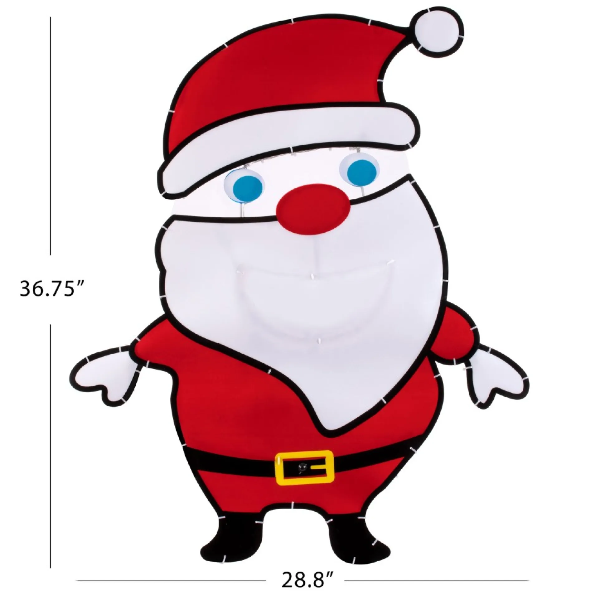 Store Mr. Christmas 36.75" Outdoor Singing Santa