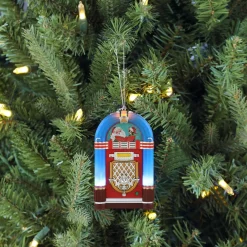 Best Sale Mr. Christmas 4.9" Retro Jukebox Ornament - Blue