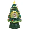 Store Mr. Christmas 12.5" Snow Globe Nostalgic Tree - Snowman