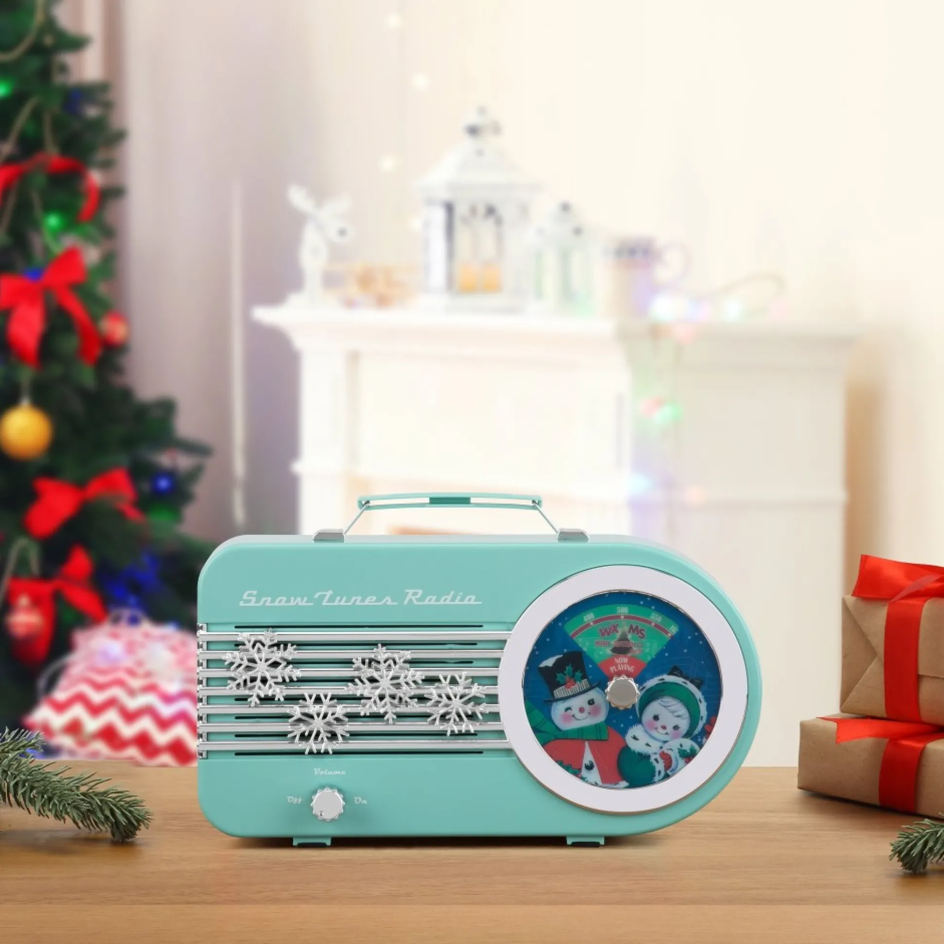 Discount Mr. Christmas 10.5" Snow Tunes Radio