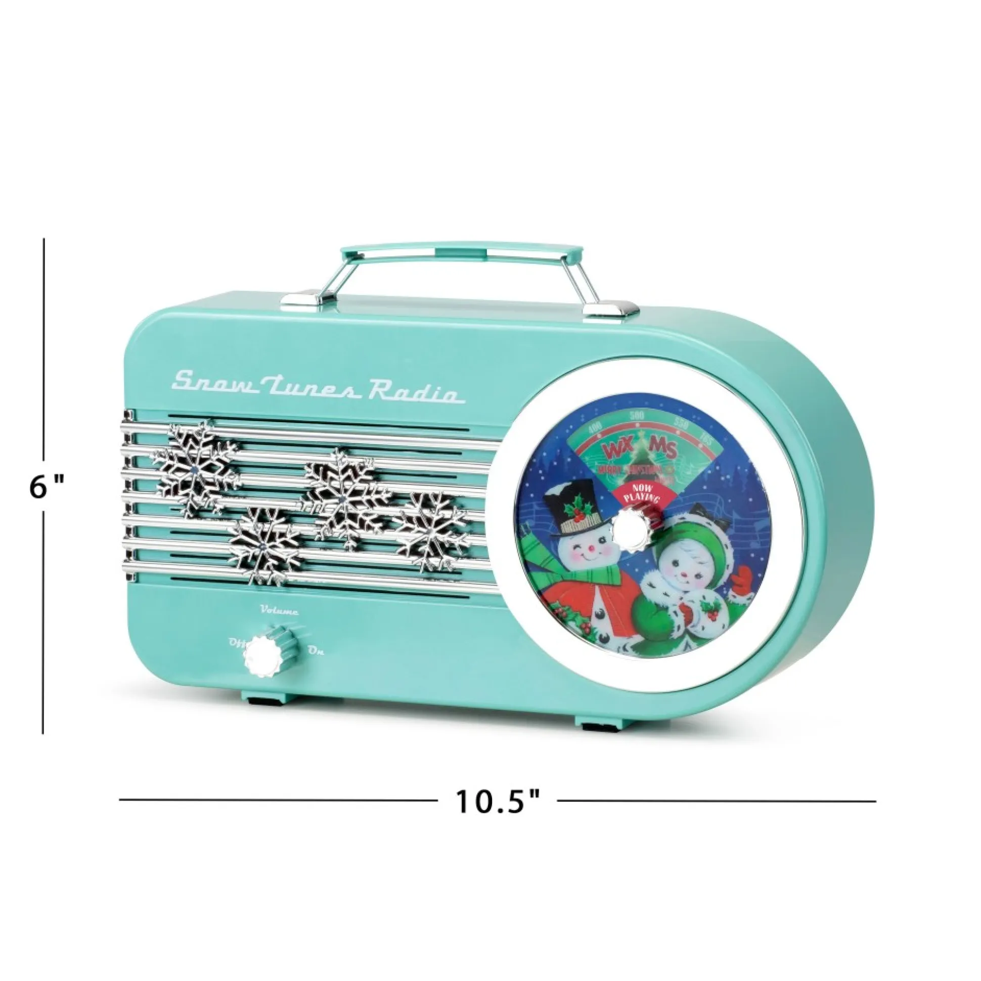Discount Mr. Christmas 10.5" Snow Tunes Radio
