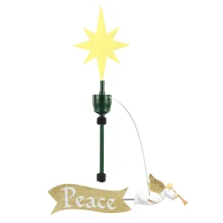 Online Mr. Christmas Animated Angel Tree Topper With Banner