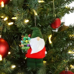Fashion Mr. Christmas Mini Nostalgic Ceramic Figure - Gnome