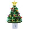 Fashion Mr. Christmas Nostalgic Ceramic Tree Nightlight - Green